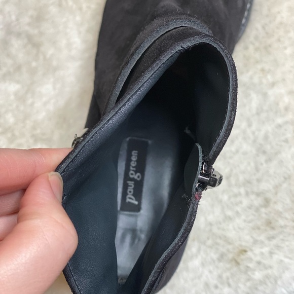 Paul Green Jano Moto Ankle Booties size 6 - Picture 7 of 8